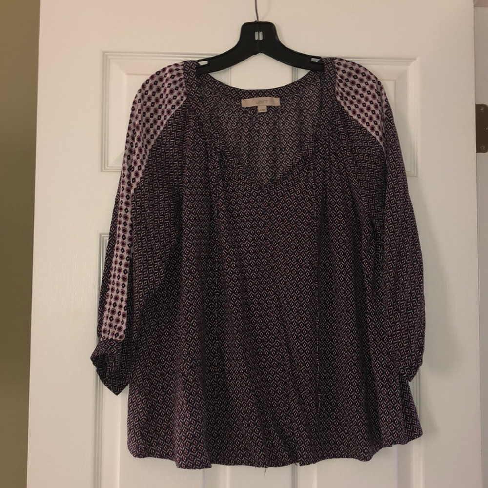 Loft patterned blouse